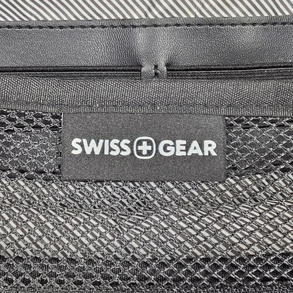 SWISSGEAR SA2379 TRAVEL TOILETRY BAG – DARK GRAY – HANGING ZIPPERED ORGANIZER